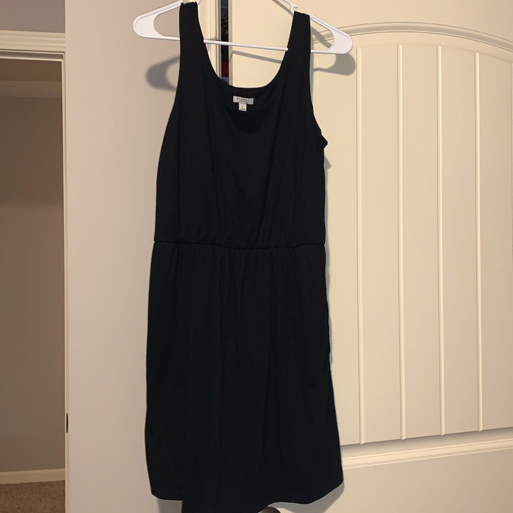 Cute Black Summer Dress - Large